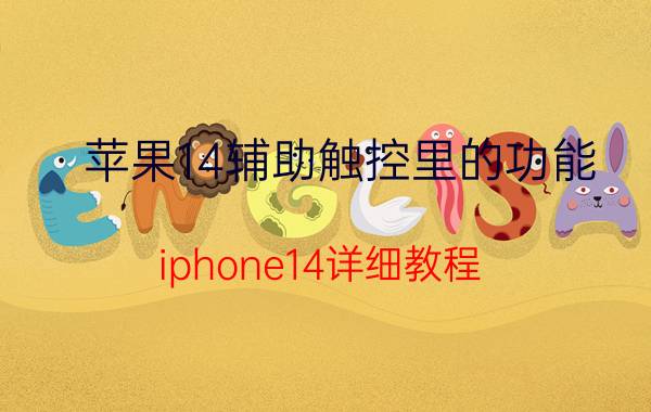 苹果14辅助触控里的功能 iphone14详细教程？